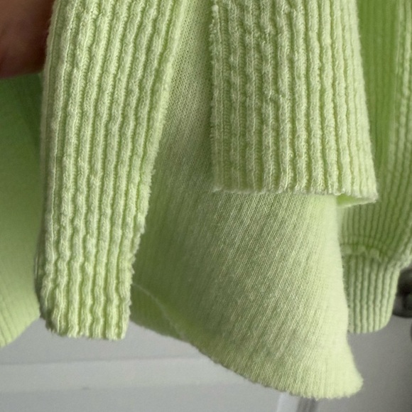 Aerie Lime Green Oversized Shirt XL - Picture 8 of 9